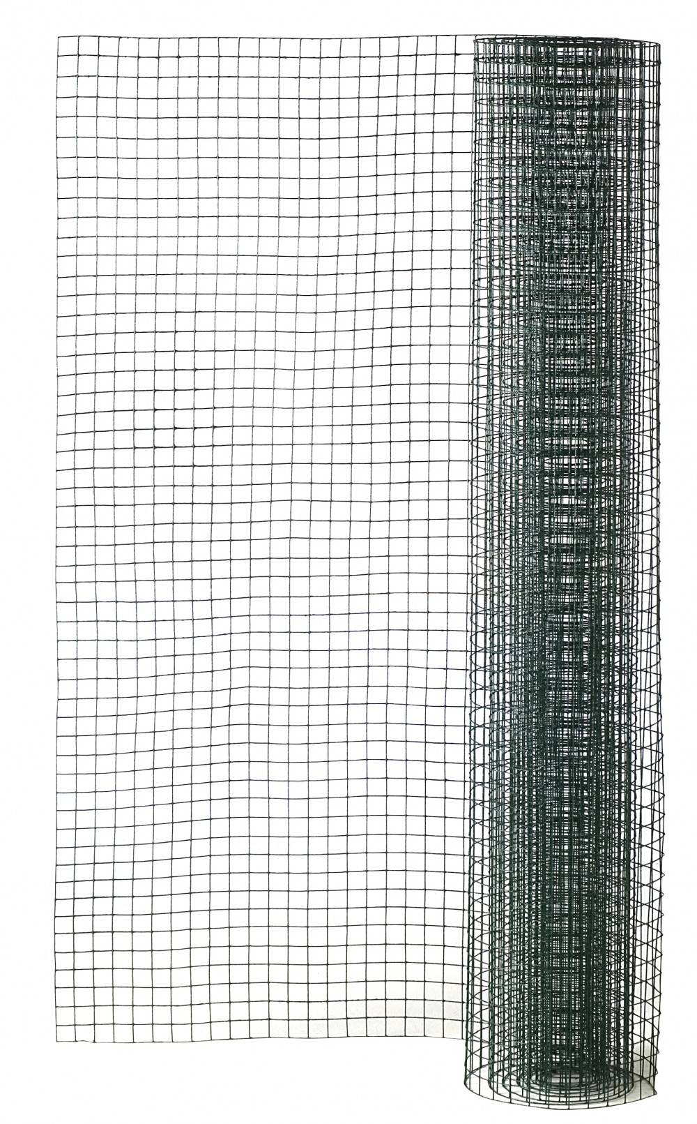 Centrale Brico - Grillage pour animaux soudé vert, H.0.5 x L.3 m, maille H.19 x l.19 mm Centrale Brico