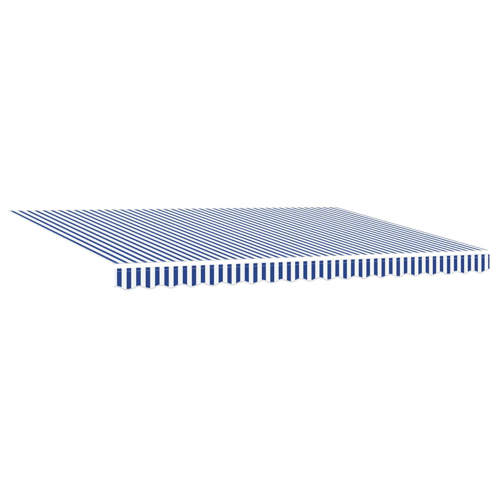 PANGIVO - Store rétractable électrique Polyester Bleu et Blanc 4 × 3 cm - PANGIVO - Image 3