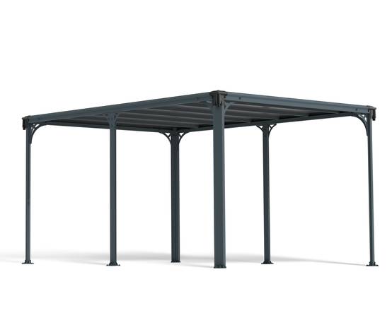 Canopia by Palram - Canopia Tonnelle de jardin Milano 3X4,3 Grise - Image 1