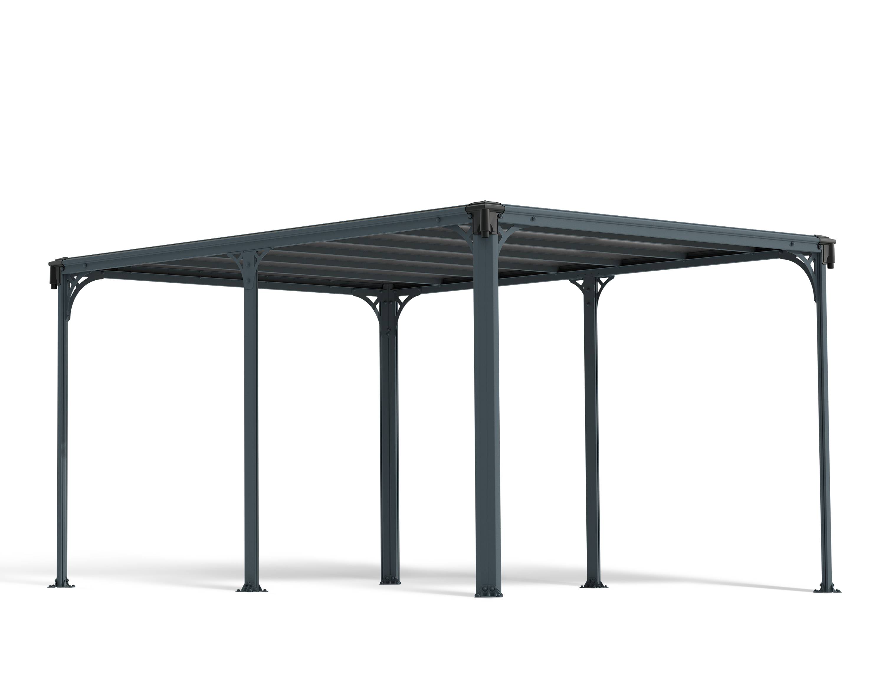 Canopia by Palram - Canopia Tonnelle de jardin Milano 3X4,3 Grise - Image 1