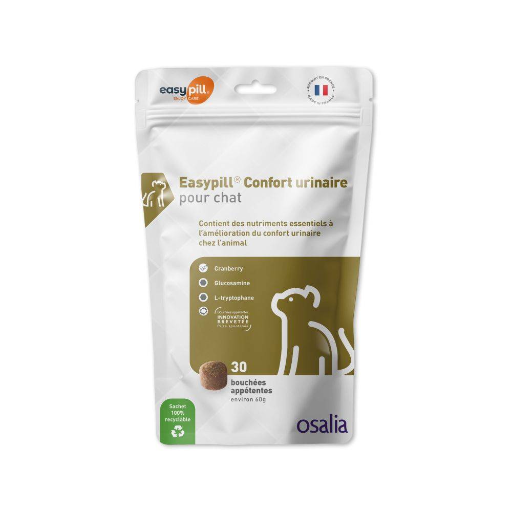 EASYPILL CHAT CONFORT URINAIRE - OSALIA 30 bouchées