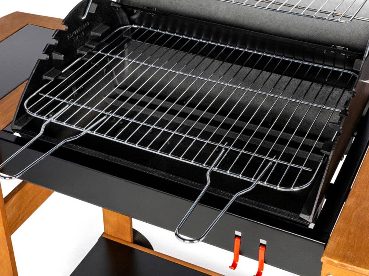 Somagic - Barbecue au charbon avec grille de maintien au chaud - SOMAGIC - Métal - Noir - Image 4