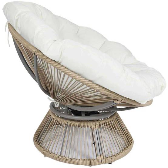 The Home Deco Factory - Fauteuil en polyéthylène filaire Cancun - Image 3