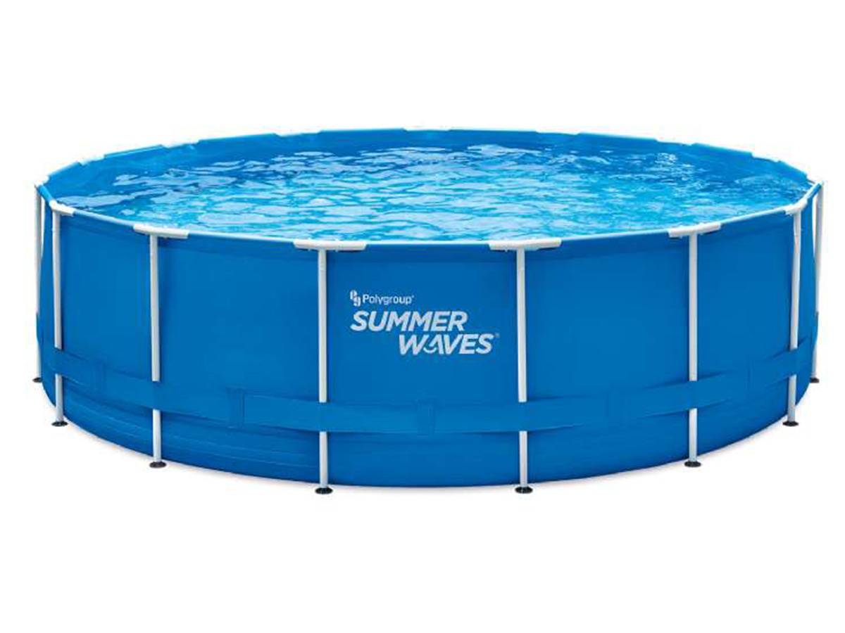 Summer Waves - Piscine tubulaire Active Frame Pool ronde 4,57 x 1,22 m - Summer Waves - Image 1