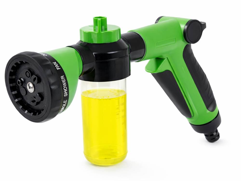 Pistolet pour tuyau d'arrosage avec arroseur de jardin et régulateur à 9 modes DIVODV - Image 5