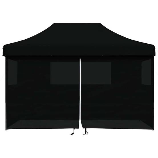 Pergola acier noir 410 x 279 x 315 cm - Prolenta premium p3109.5 - Image 3