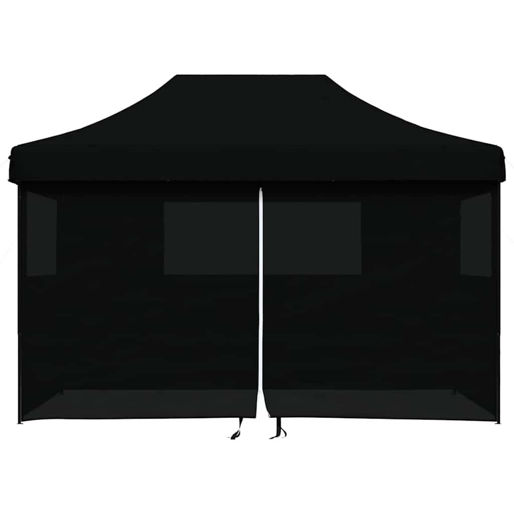 Pergola acier noir  410 x 279 x 315 cm  - Prolenta premium p3109.5 - Image 3