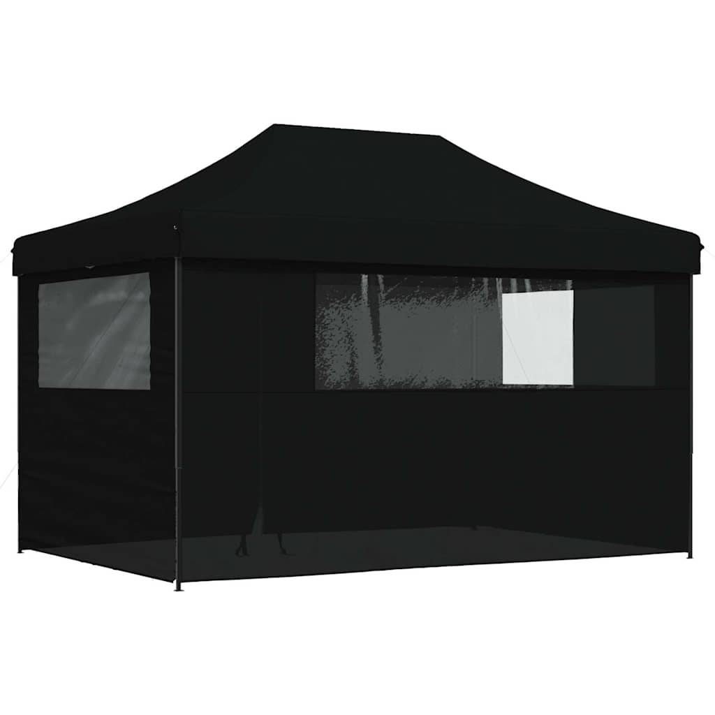 Pergola acier noir 410 x 279 x 315 cm - Prolenta premium p3109.5 - Image 5