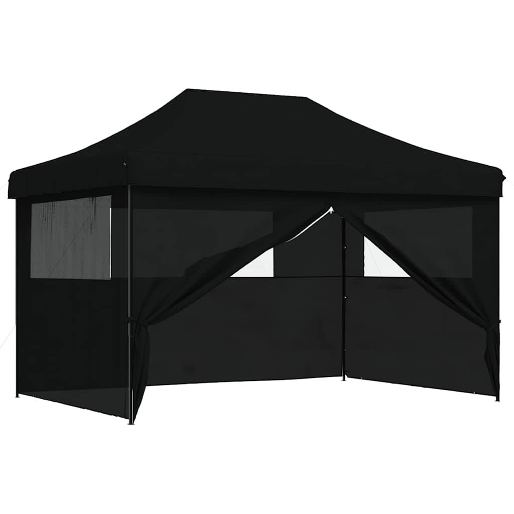 Pergola acier noir 410 x 279 x 315 cm - Prolenta premium p3109.5 - Image 7