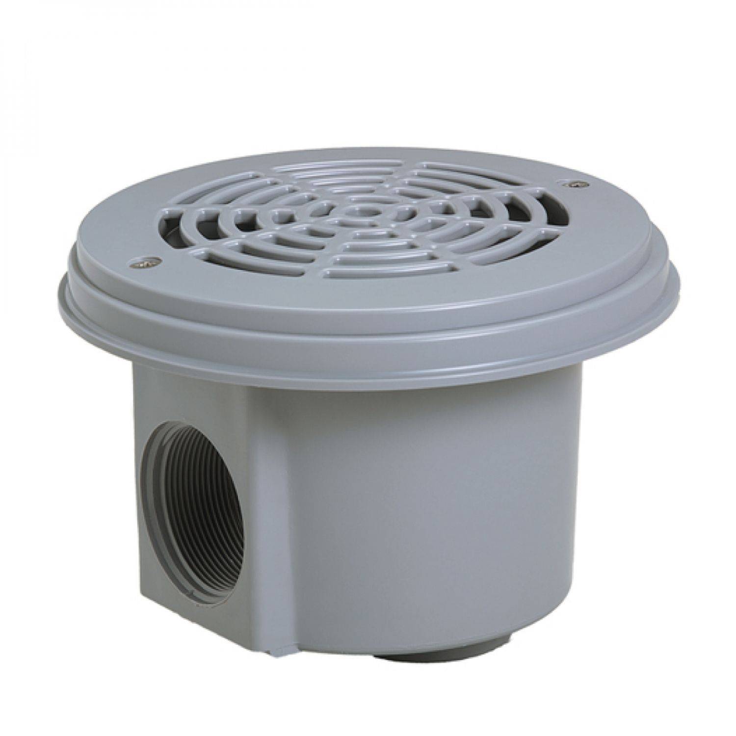 Hayward - Lot de 2 bondes de fond pour piscine liner - Gris clair - 3253LGPAK2 - Hayward