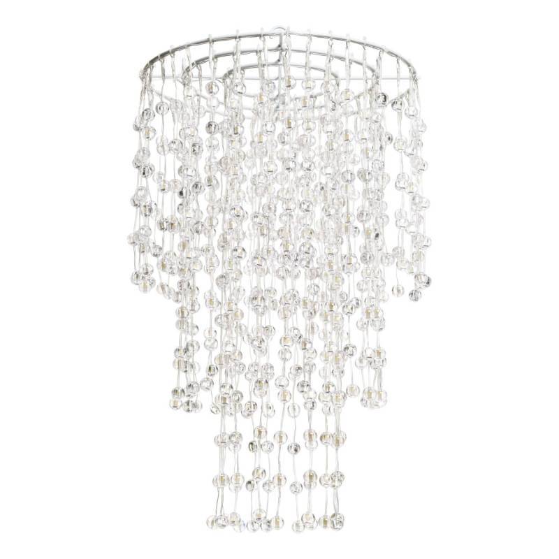 Lustre acrylique mini boule Ø35xH55cm 574 LED Lumière Fixe blanc chaud Extérieur Smart Connect Lotti - Image 5