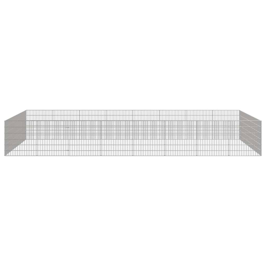 Vidaxl - Enclos pour animaux en liberté 24panneaux 54x60cm fer galvanisé vidaXL 3321345 - Image 5