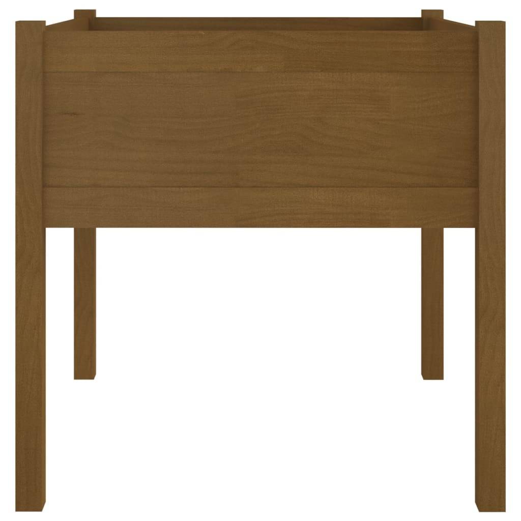 Vidaxl - Jardinière d'extérieur Marron miel 70x70x70 cm Pin massif vidaXL 810815 - Image 5
