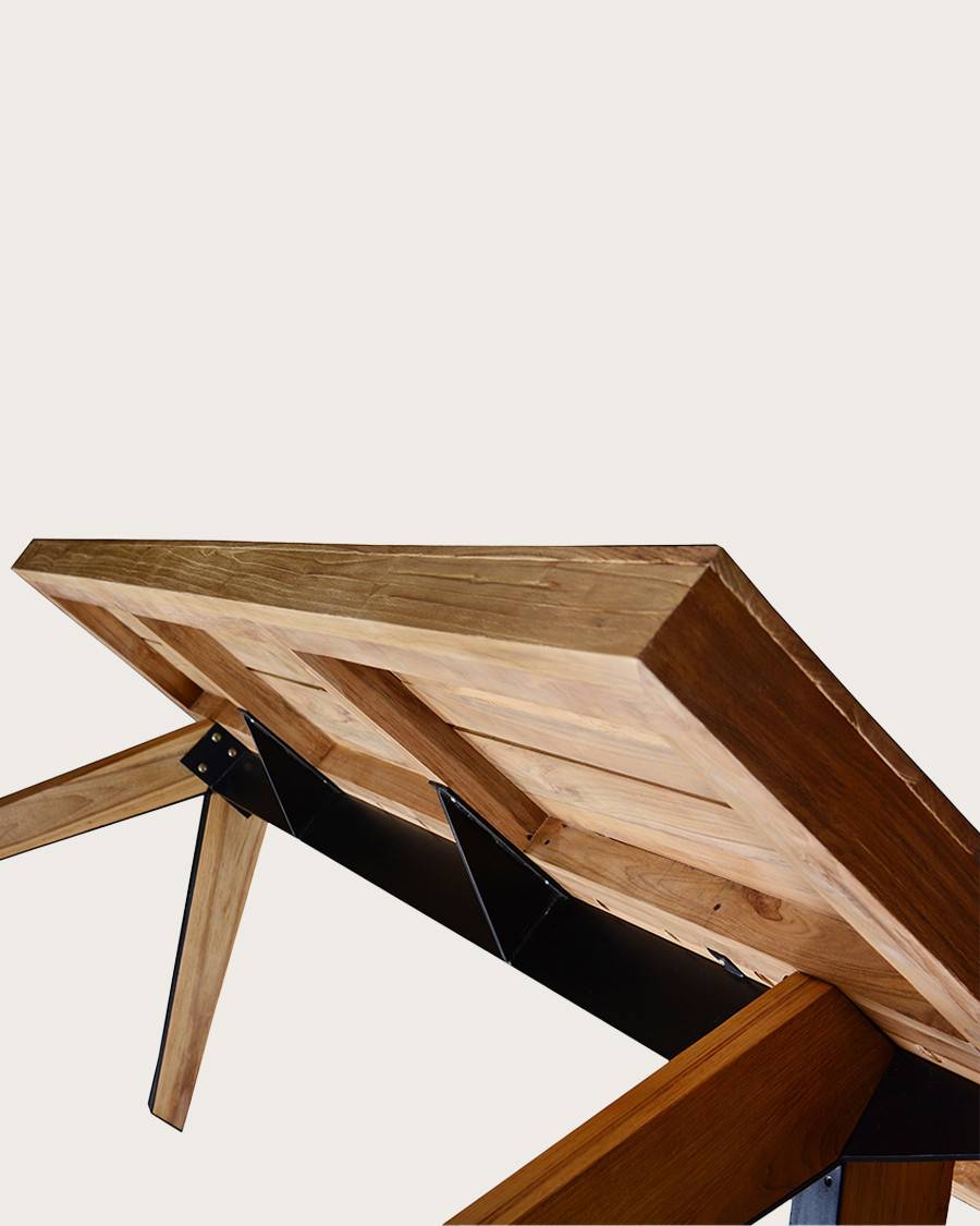 Bandung - Table repas en teck massif - UNIQKA - Imagen 9