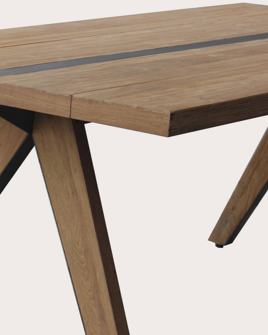 Bandung - Table repas en teck massif - UNIQKA - Imagen 5