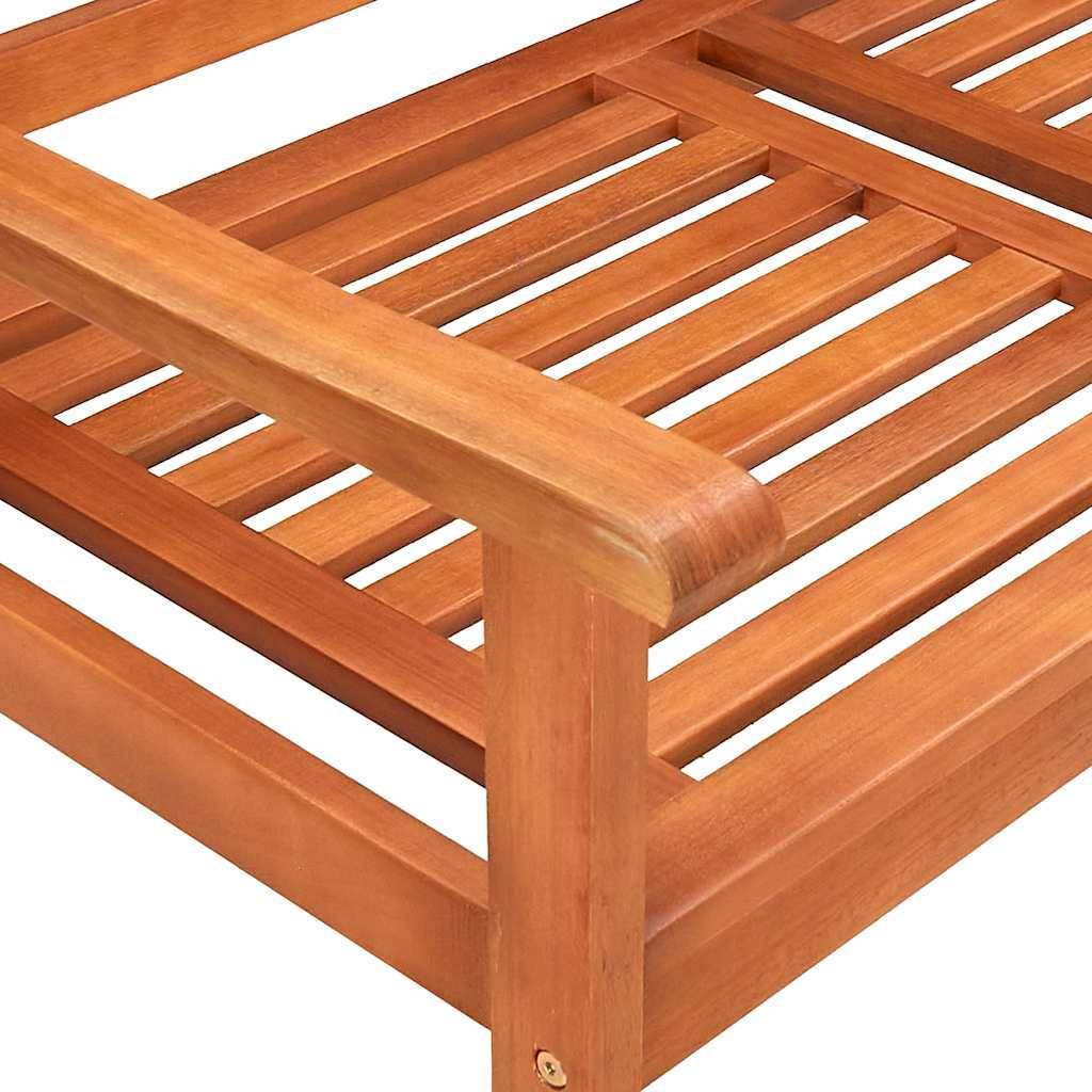PANGIVO - Banc de jardin bois d'eucalyptus beige 150 x 60 x 89 cm - PANGIVO - Image 6