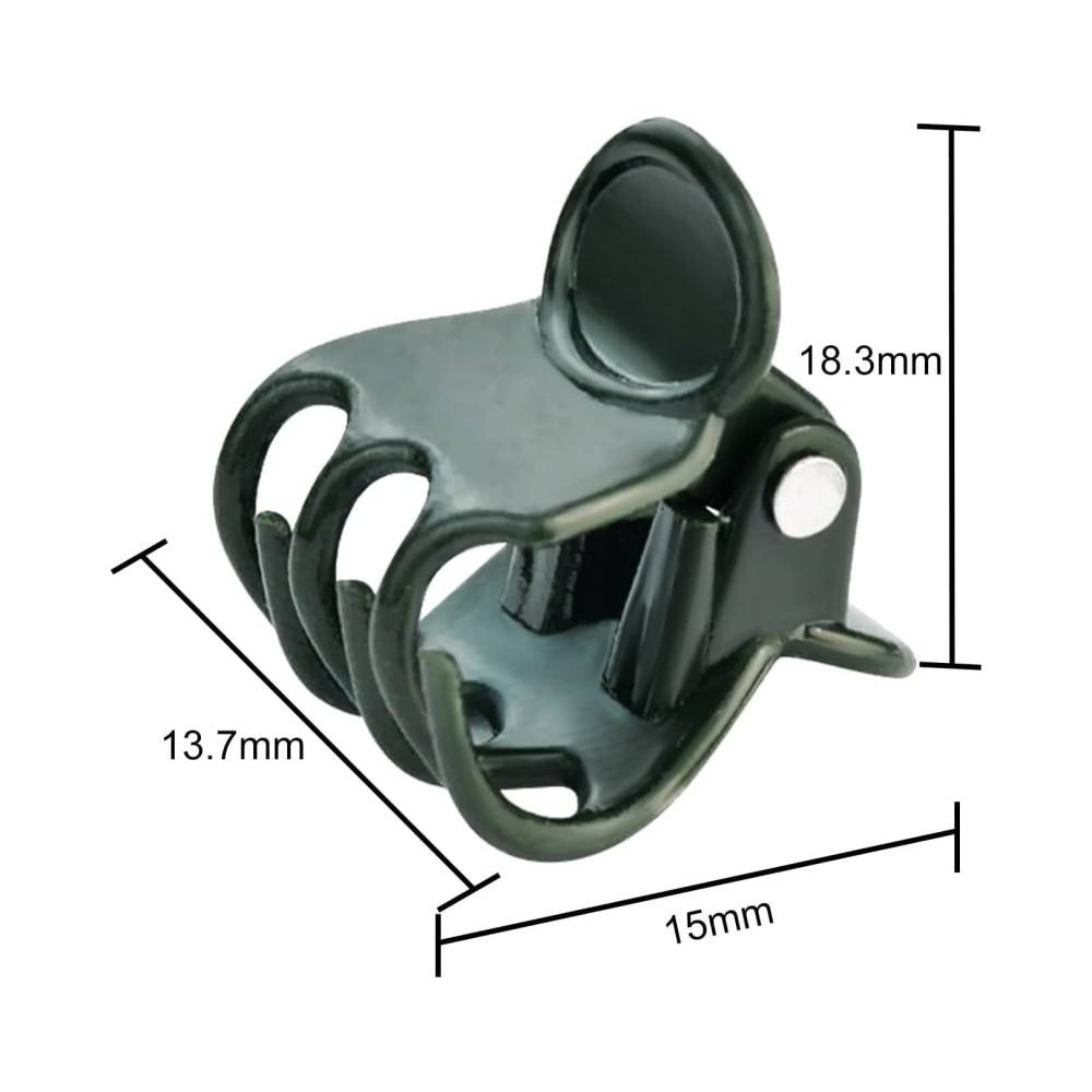 100 Pièces Clips De Jardin Réutilisables - Supports Pour Plantes Grimpantes Et Tomates - Vert Naturel
