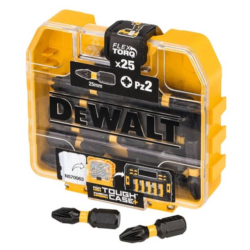 Dewalt - 25 embouts de vissage Impact Torsion PZ2 en boite Tic Tac DEWALT DT70556T-QZ Dewalt