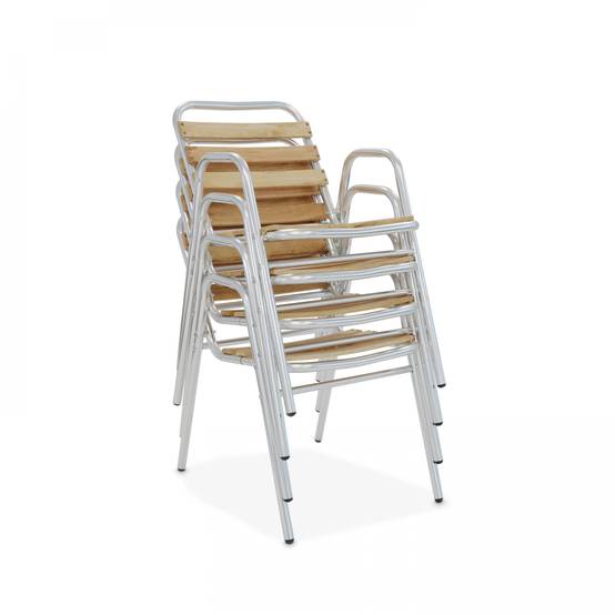 Oviala - Housse de protection pour chaises de jardin taupe Cov'Up - Oviala - Image 3