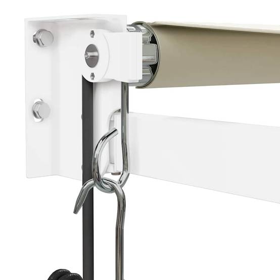 Store banne motorisé aluminium terrasse protection UV crème 4x3m - ComfortXL Outdoor Living - Image 7