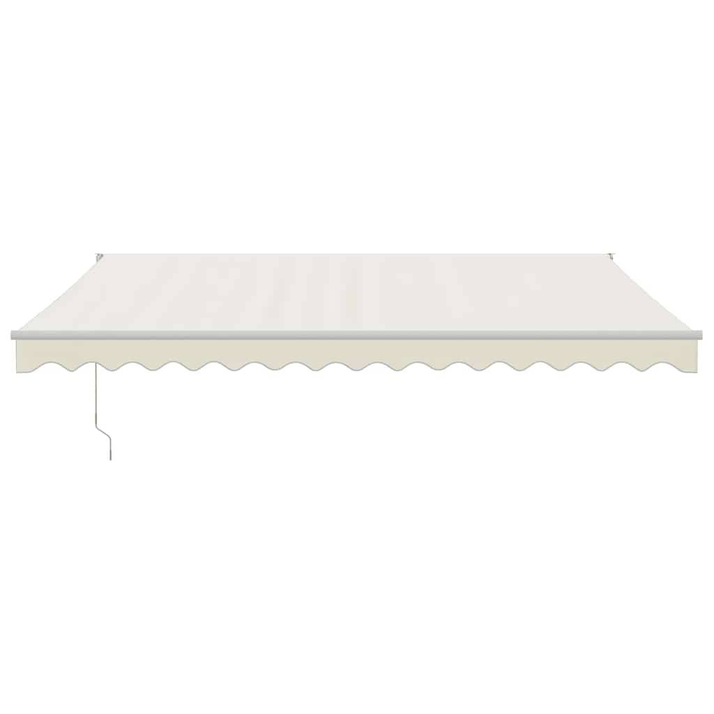 Store banne motorisé aluminium terrasse protection UV crème 4x3m - ComfortXL Outdoor Living - Image 3