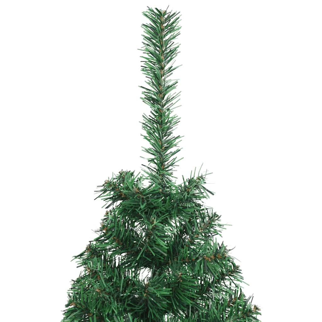Vidaxl - Sapin de Noël artificiel moitié avec support vert 150 cm PVC vidaXL 321031 - Image 4