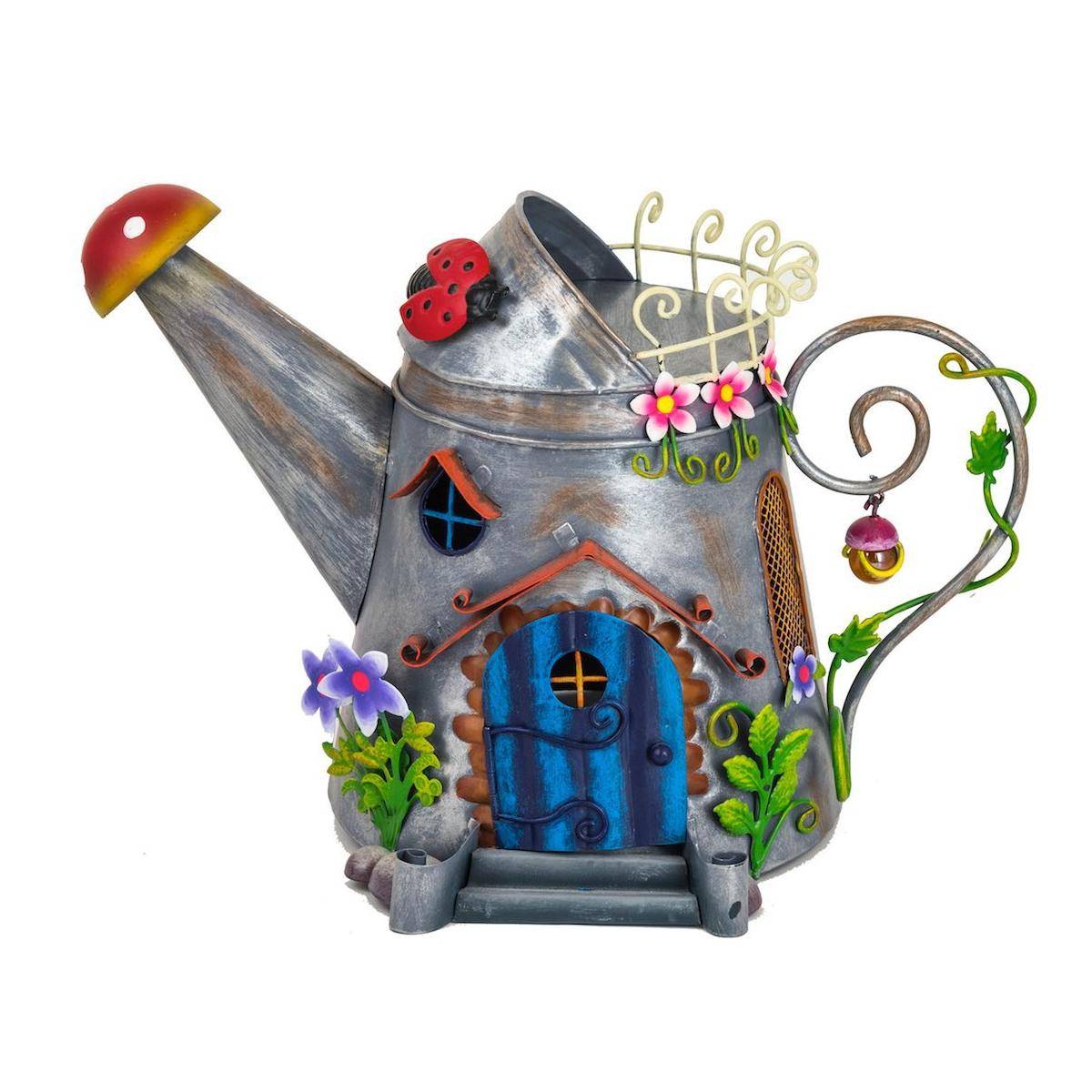 Fountasia - Maisonnette arrosoir en métal Fairy kingdom - Imagen 1