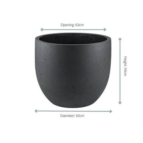 Pot New Egg Gris 65 cm- La Green Touch - Image 2