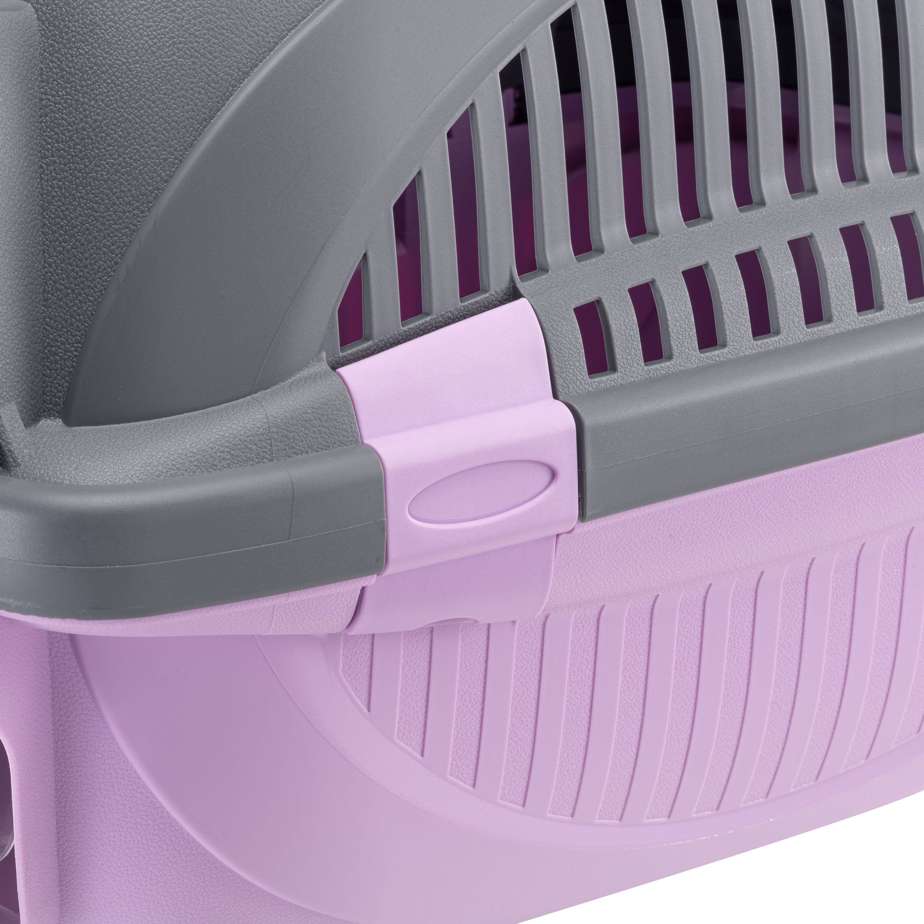 Ferplast - Ferplast Caisse de Transport Chat RIDER, Cage de Transport Chiens Petits et Chats jusqu'à 7 kg, Porte Transparente Antichoc, Fentes d'aération, Boite - Imagen 5