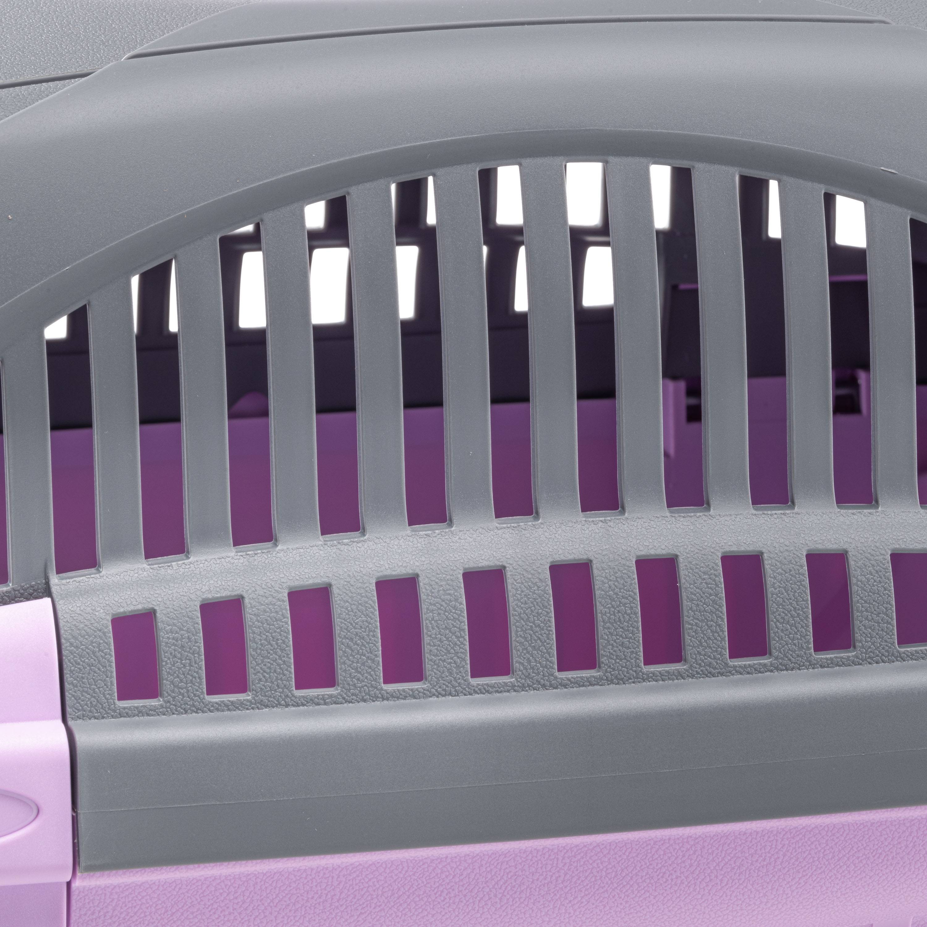 Ferplast - Ferplast Caisse de Transport Chat RIDER, Cage de Transport Chiens Petits et Chats jusqu'à 7 kg, Porte Transparente Antichoc, Fentes d'aération, Boite - Imagen 4