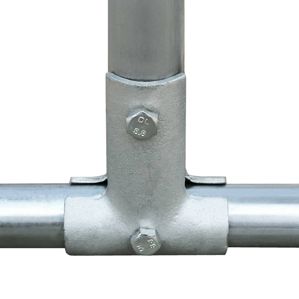 Vidaxl - Cage extérieure pour poulets Acier galvanisé 2 x 2 x 1,92 m vidaXL 170494 - Image 4