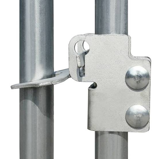 Vidaxl - Cage extérieure pour poulets Acier galvanisé 2 x 2 x 1,92 m vidaXL 170494 - Image 5
