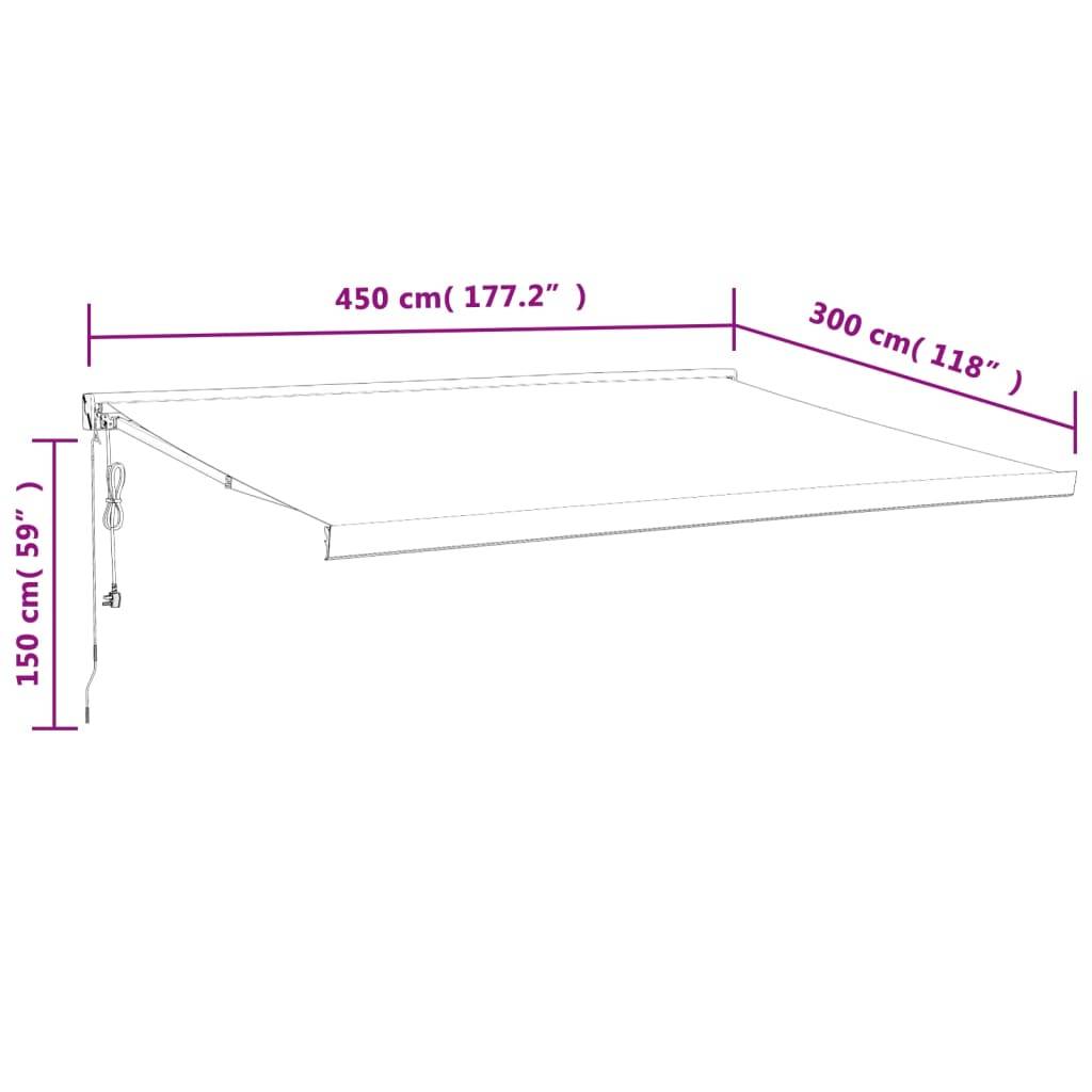 Prolenta Premium - Store banne Prolenta Jaune 4,5 X 3 - P87210J - Image 9