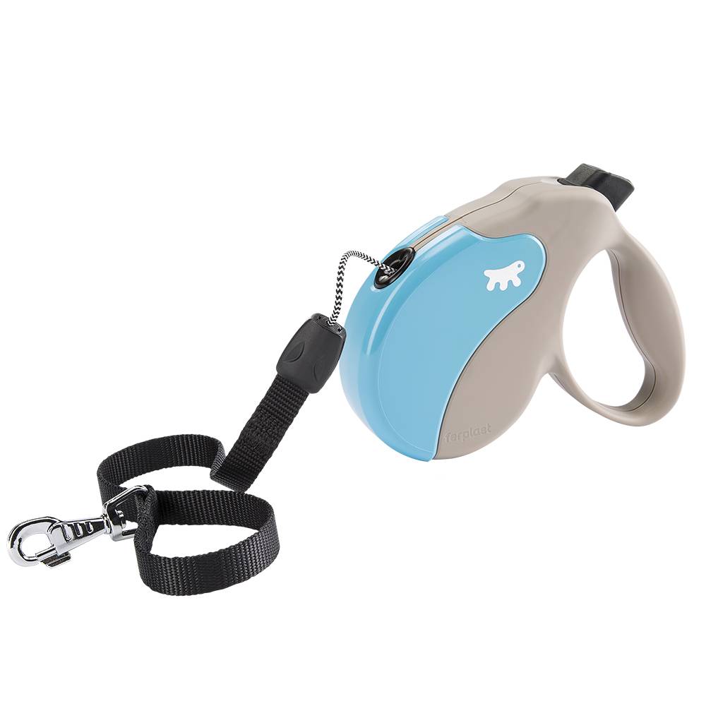 Ferplast - Ferplast Laisse Chien Enrouleur AMIGO MEDIUM, Laisse pour Chiens de Taille Moyenne jusqu'à 25 Kg. Cordon Extensible max 5 m. Bouton de verrouillage et - Imagen 1