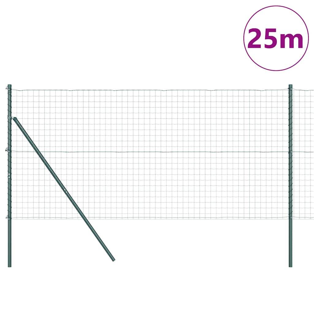 PANGIVO - Clôture acier PVC verte 1,2 x 25 m, Poids :41.95kg - PANGIVO - Image 3