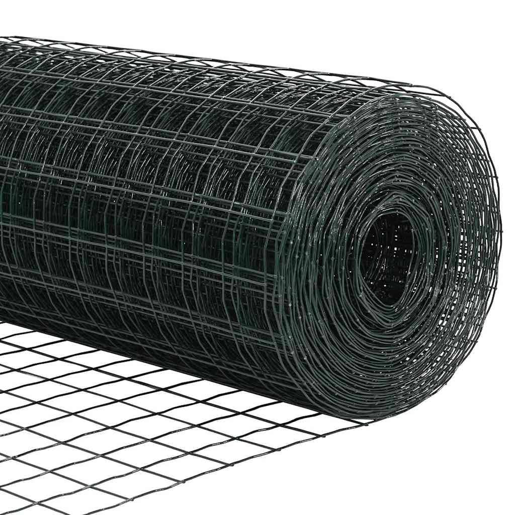 PANGIVO - Clôture acier PVC verte 1,2 x 25 m, Poids :41.95kg - PANGIVO - Image 8