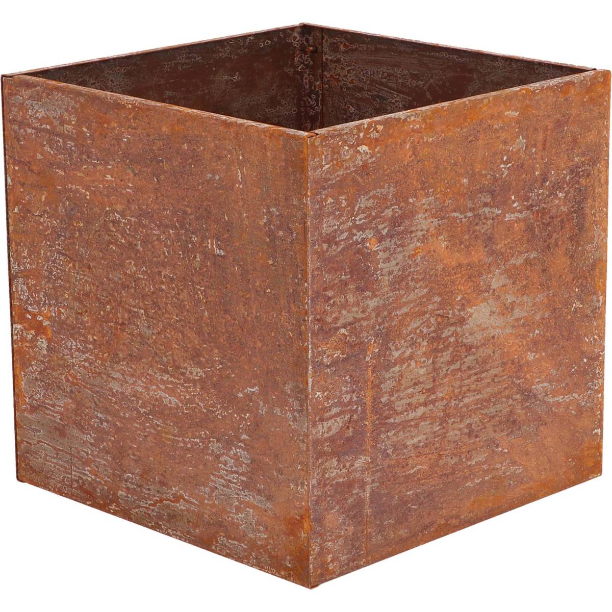 Esschert Design - Jardinière en acier corten rouille 38 x 38 x 38 cm Esschert's Garden - Imagen 1