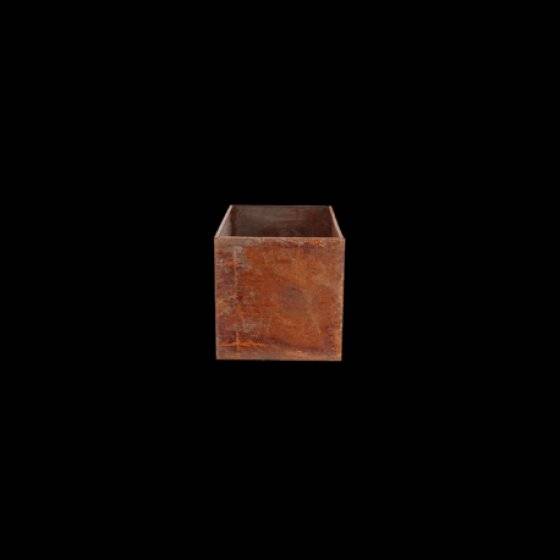 Esschert Design - Jardinière en acier corten rouille 38 x 38 x 38 cm Esschert's Garden - Imagen 5
