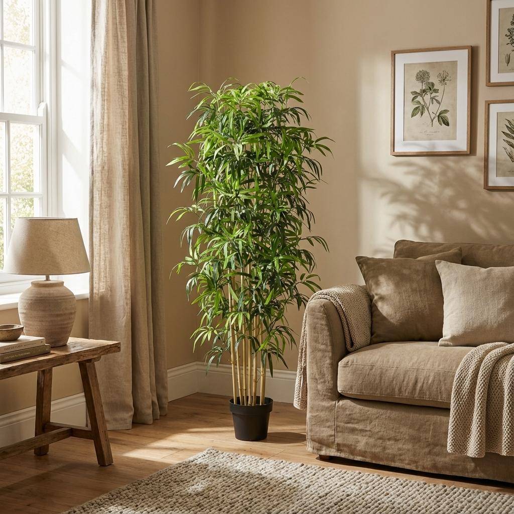 Bambou - 150cm - Ø21cm - Plante artificielle - Image 3