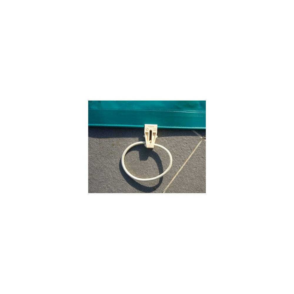 Joubert - Pince fixation pour bâche piscine couleur beige - Imagen 3
