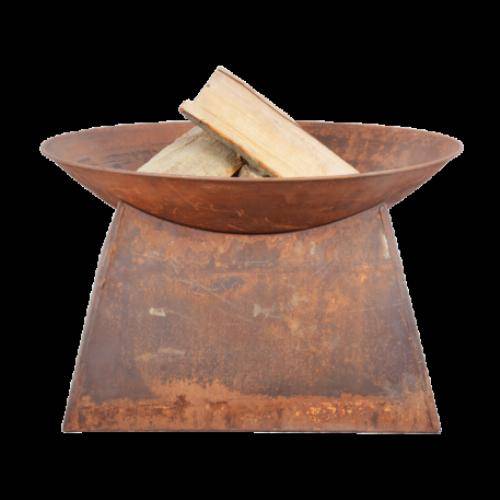 Esschert Design - Vasque à feu rouille carrée ou ronde - Imagen 2