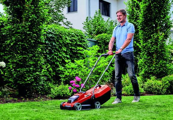 Einhell - Tondeuse à gazon sans fil GE-CM 18/32 - pelouses jusqu'à 180 m² - 3 niveaux Einhell - Image 3