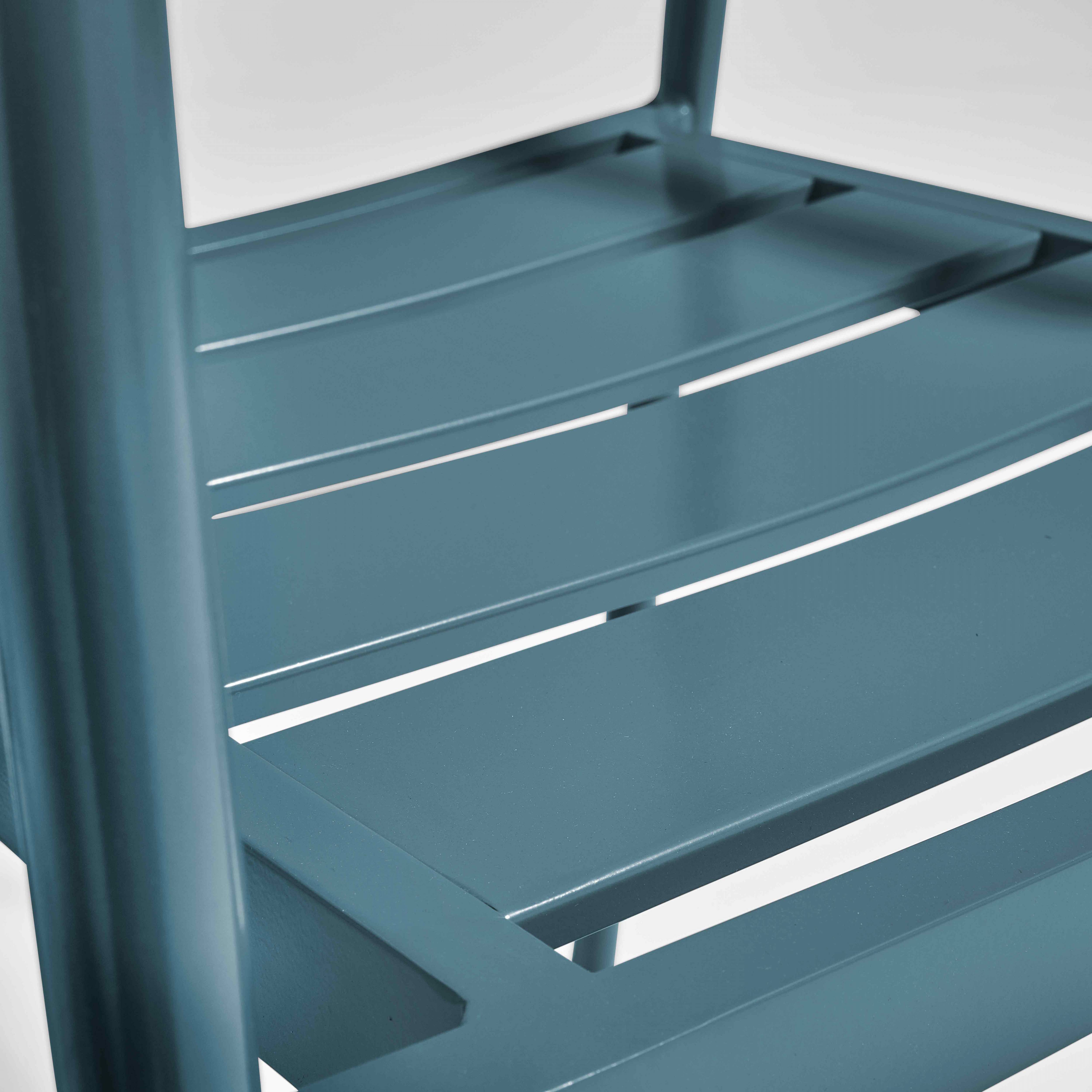 Oviala - Fauteuil de jardin en aluminium et bois bleu canard
Leeds - Oviala - Imagen 4