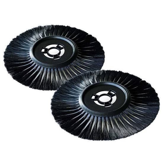 Intec - Lot de 2 Brosses latérales pour Balayeuse manuelle INTEC - Nettoyage Optimal - Imagen 1