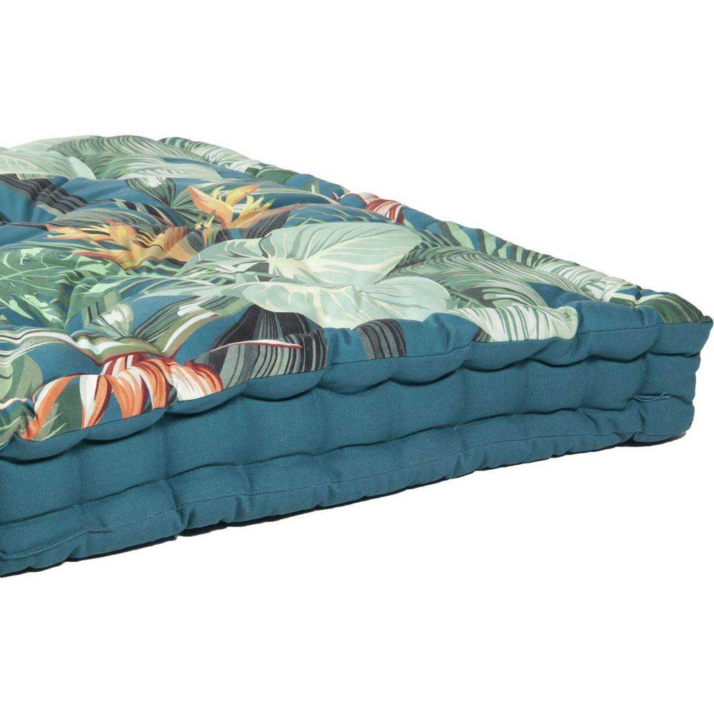 Jardindeco - Coussin de palette en coton imprimé 120 x 80 cm - Image 3