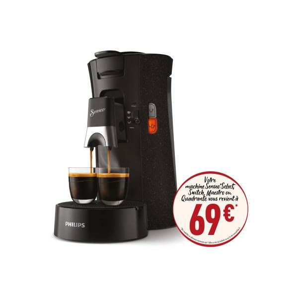 Philips - Cafetière à dosette ou capsule Philips SENSEO SELECT CSA240/21 ECO - Image 10