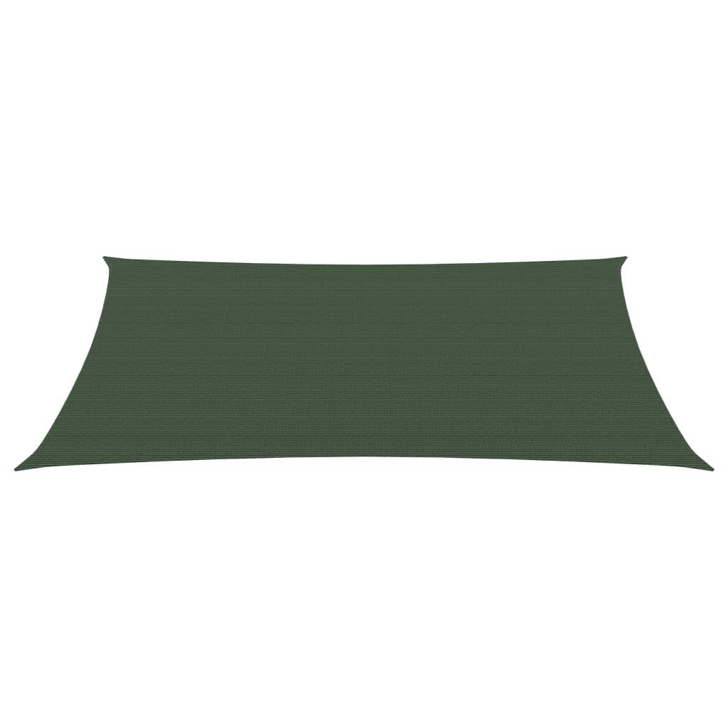 Helloshop26 - Voile d'ombrage 160 g/m² vert foncé 3 x 4 m PEHD - Imagen 2