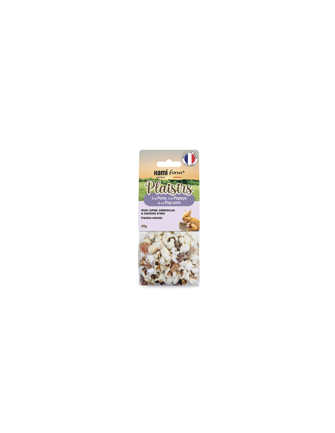 Hamiform - Delicias de pera, papaya y palomitas - HAMIFORM
