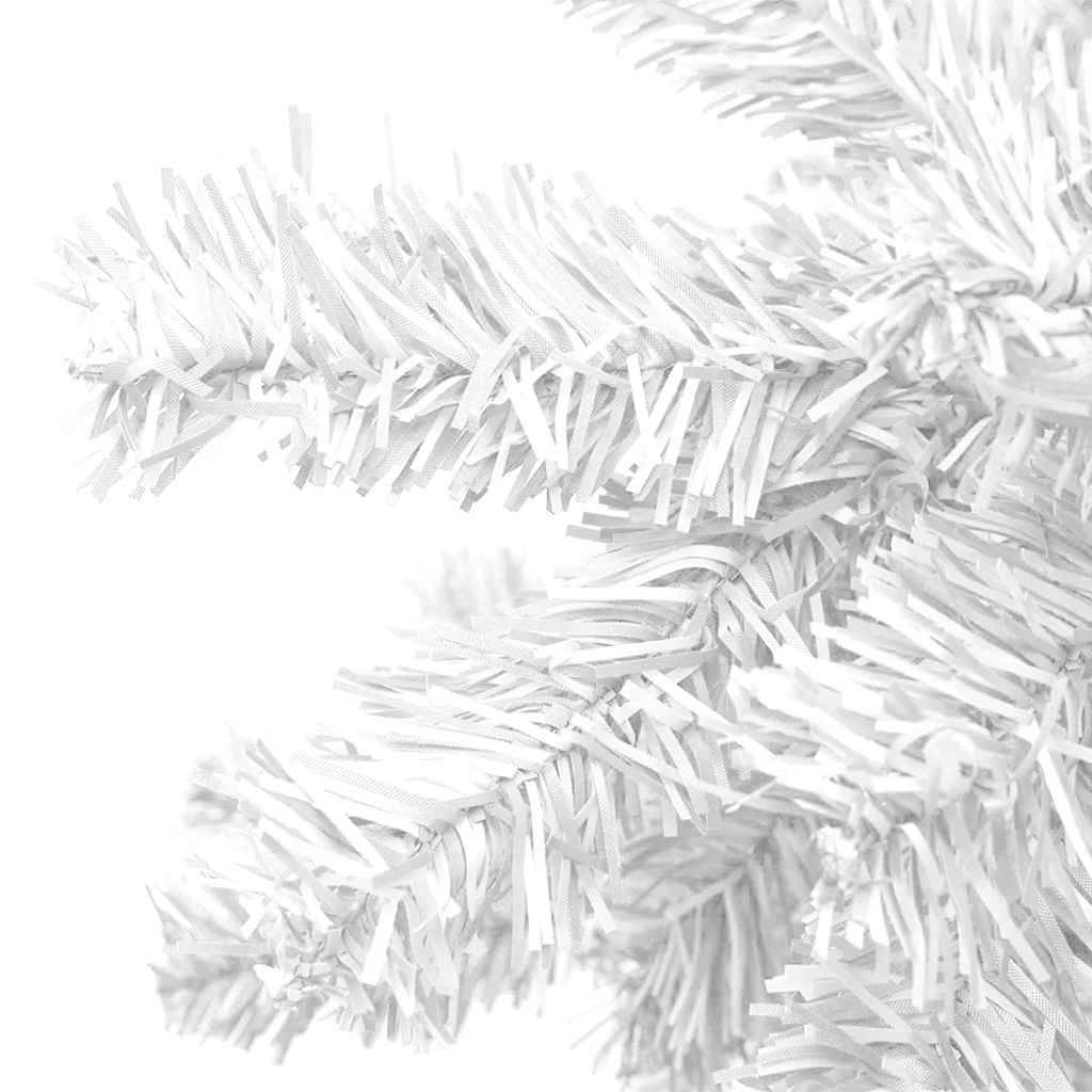 ComfortXL - Très grand sapin de Noël artificiel neige LED et boules blanc 240cm – ComfortXL Outdoor Living - Image 4