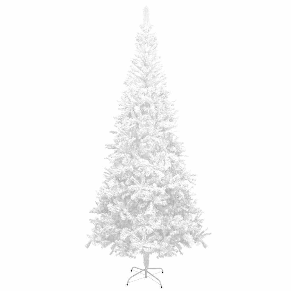 ComfortXL - Très grand sapin de Noël artificiel neige LED et boules blanc 240cm – ComfortXL Outdoor Living - Image 3